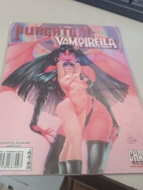 Vampirella Purgatori Comic Book - Pink Cover